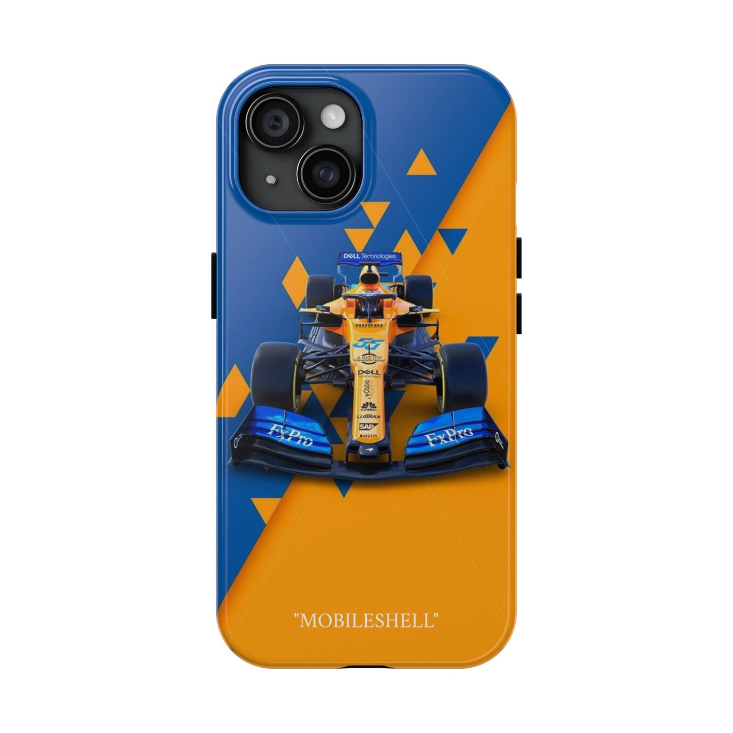 F1 team cartoon tough phone case