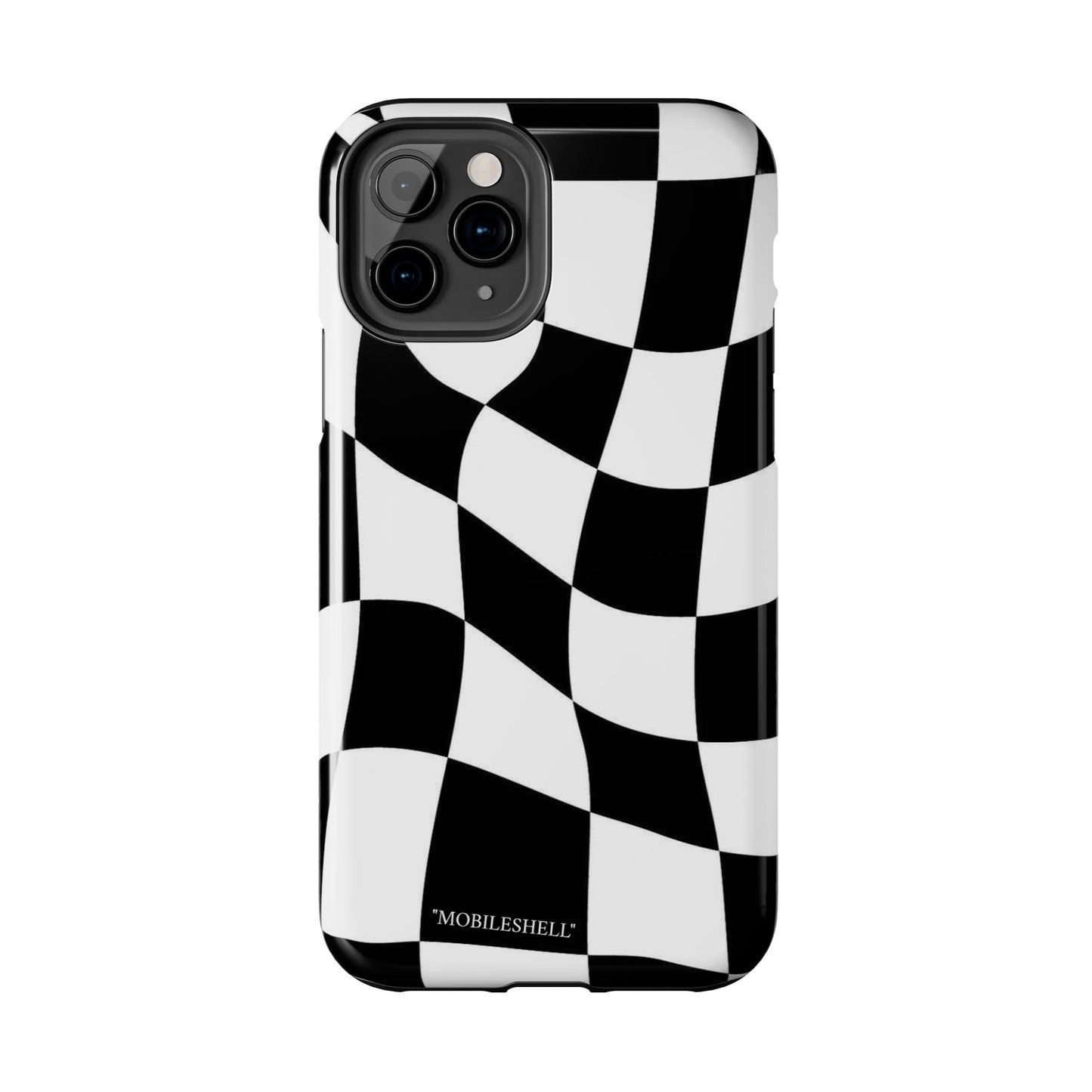 Checkers B&W tough phone case