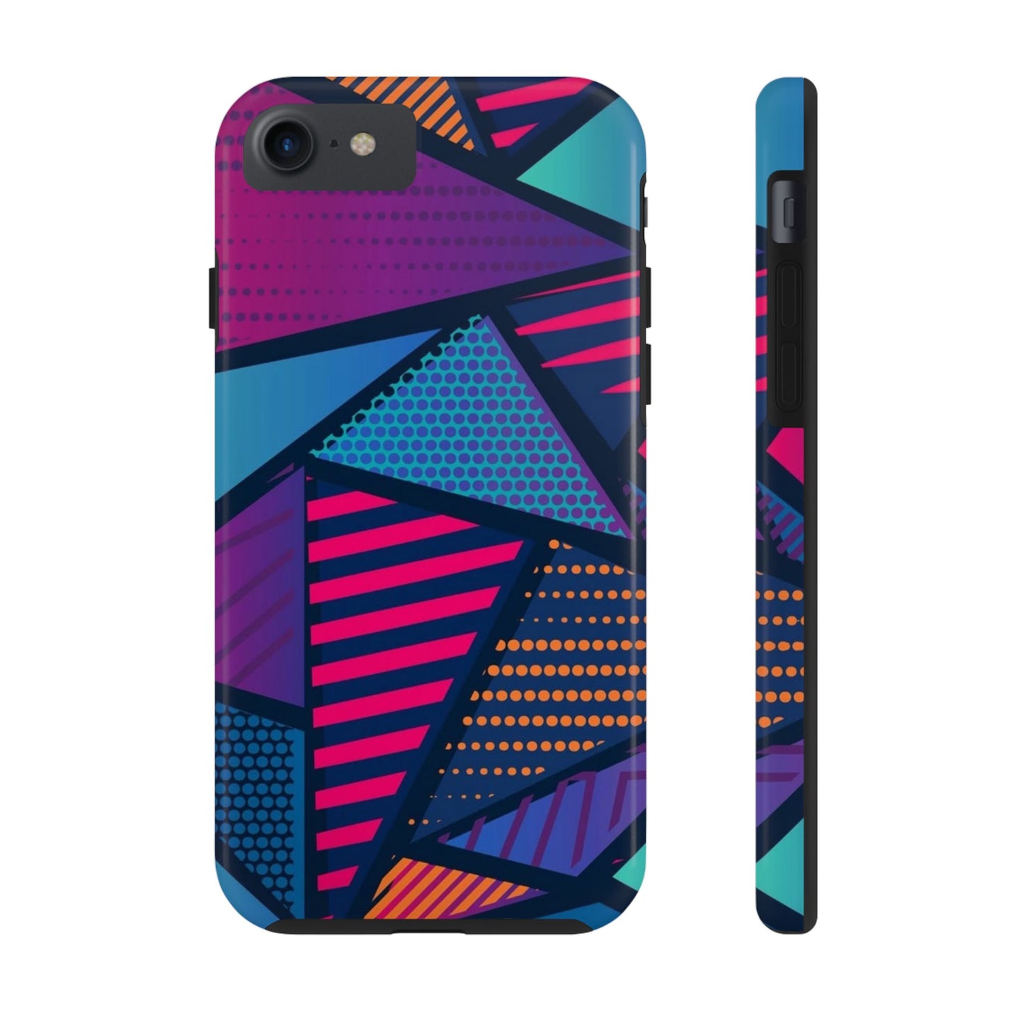 Vibrant Geometric Tough Phone Case