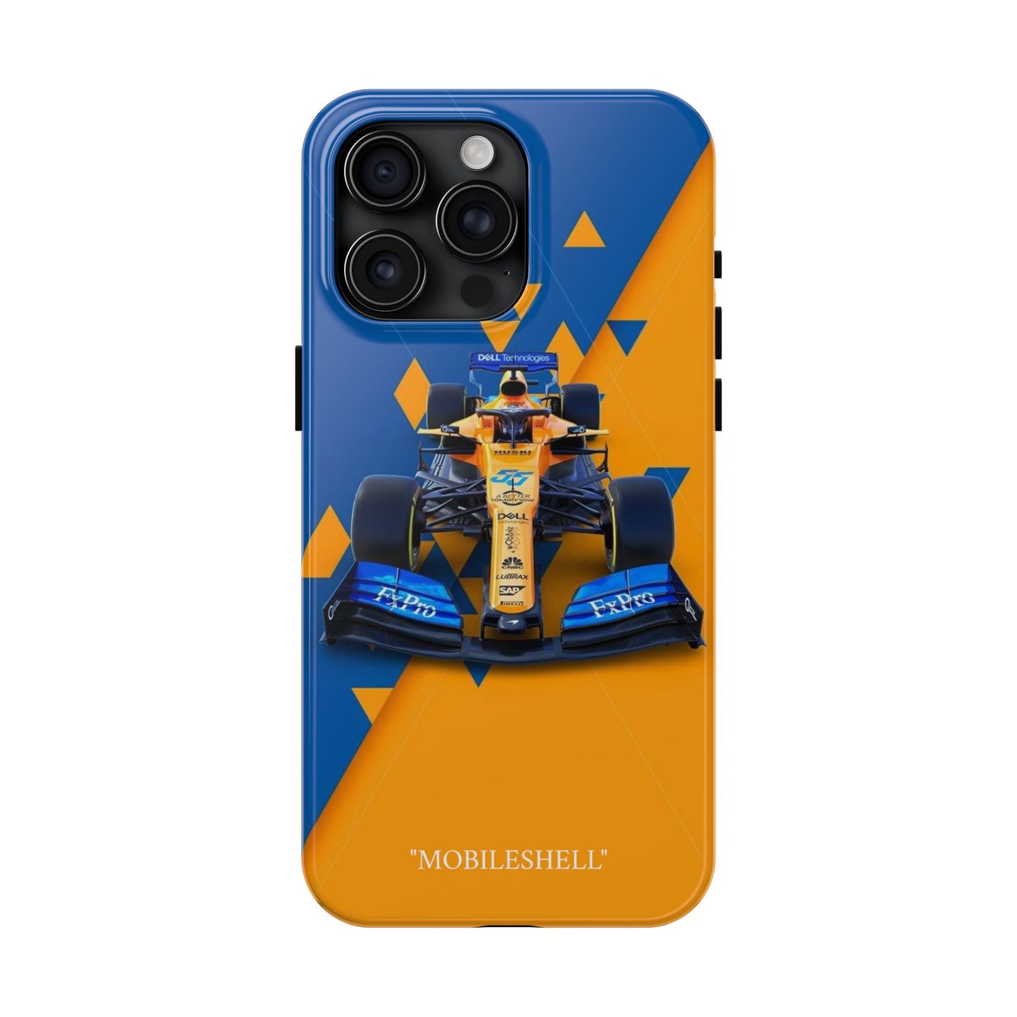 F1 team cartoon tough phone case