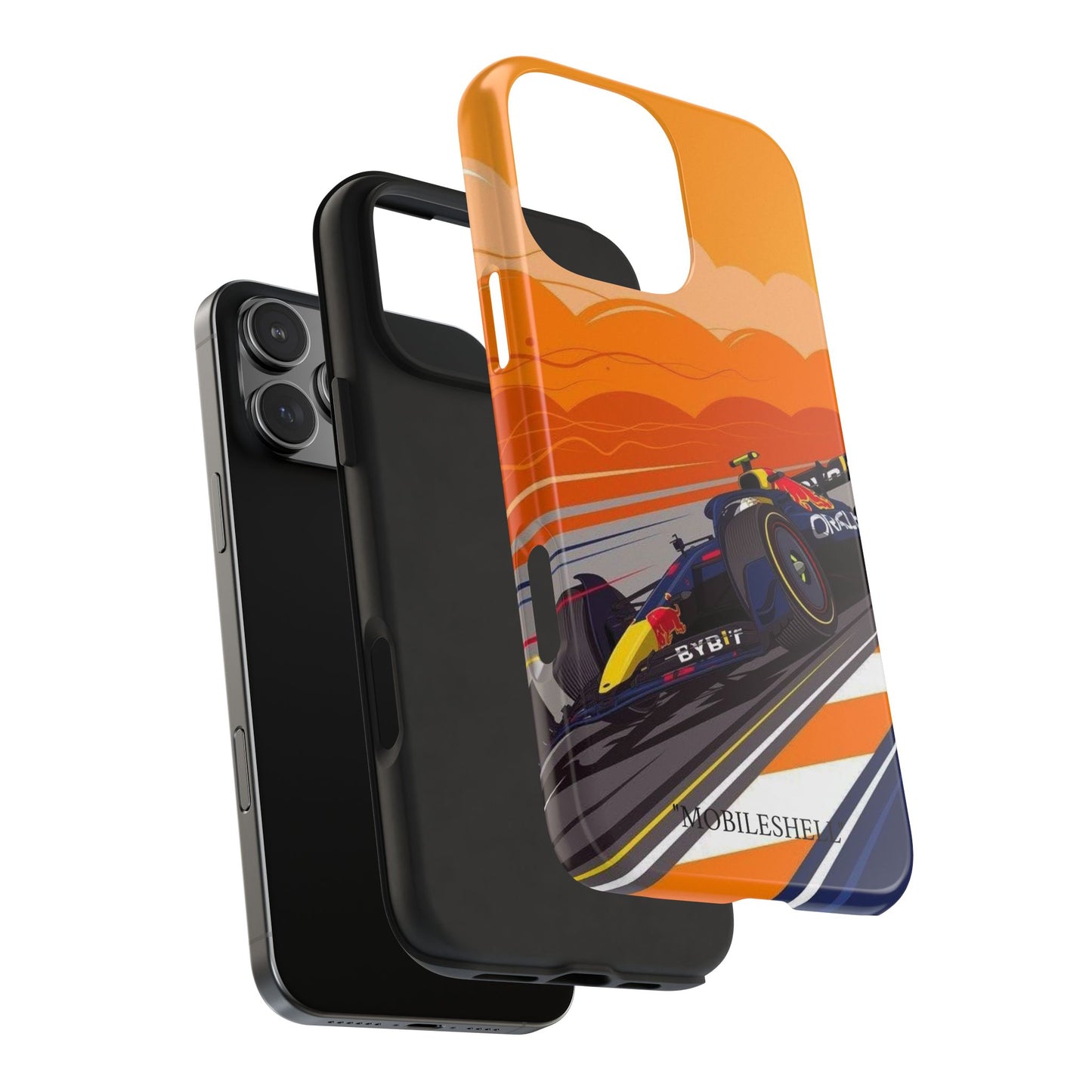 F1 Redbull cartoon tough phone case