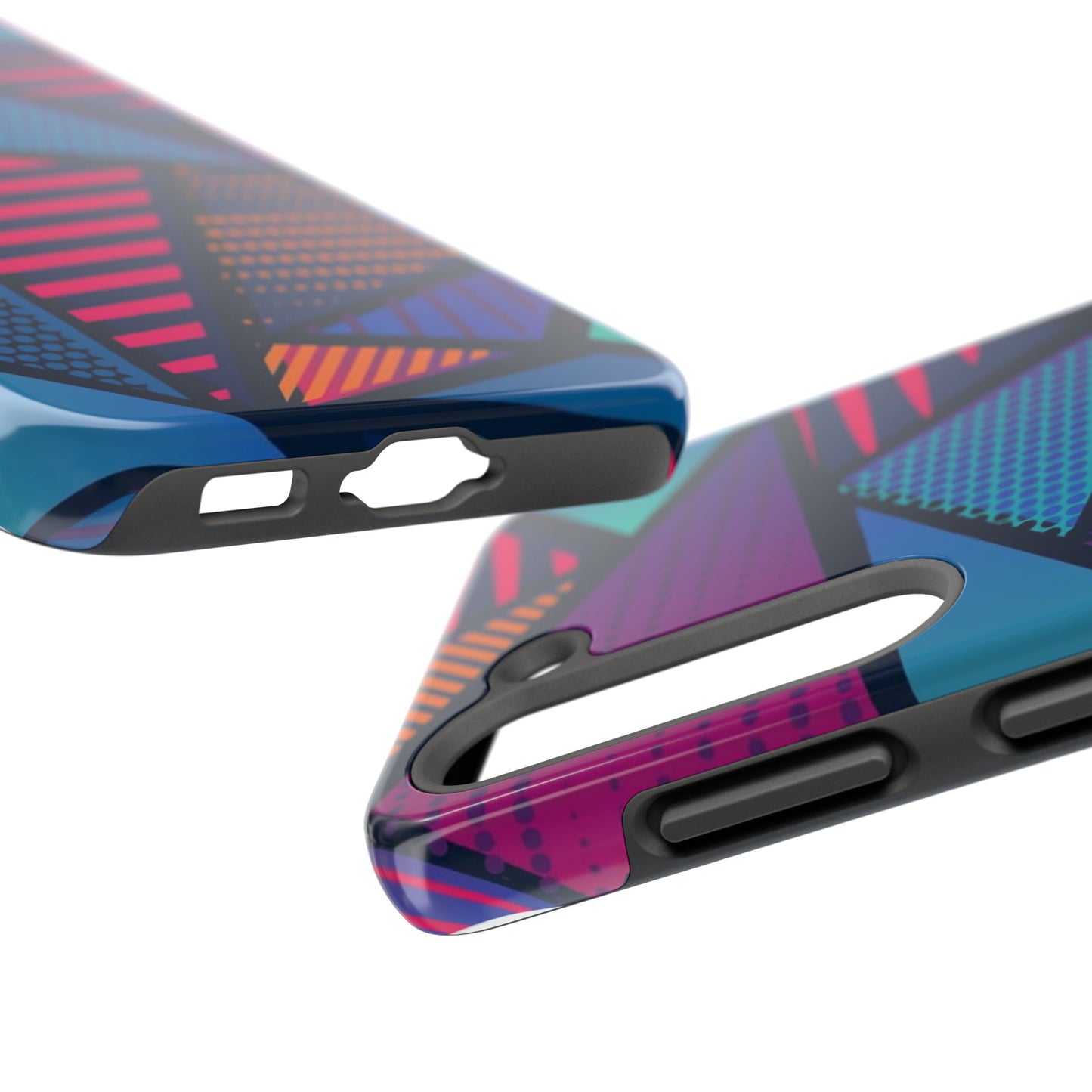 Vibrant Geometric Tough Phone Case