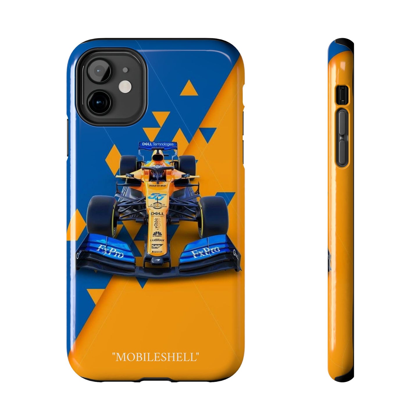 F1 team cartoon tough phone case