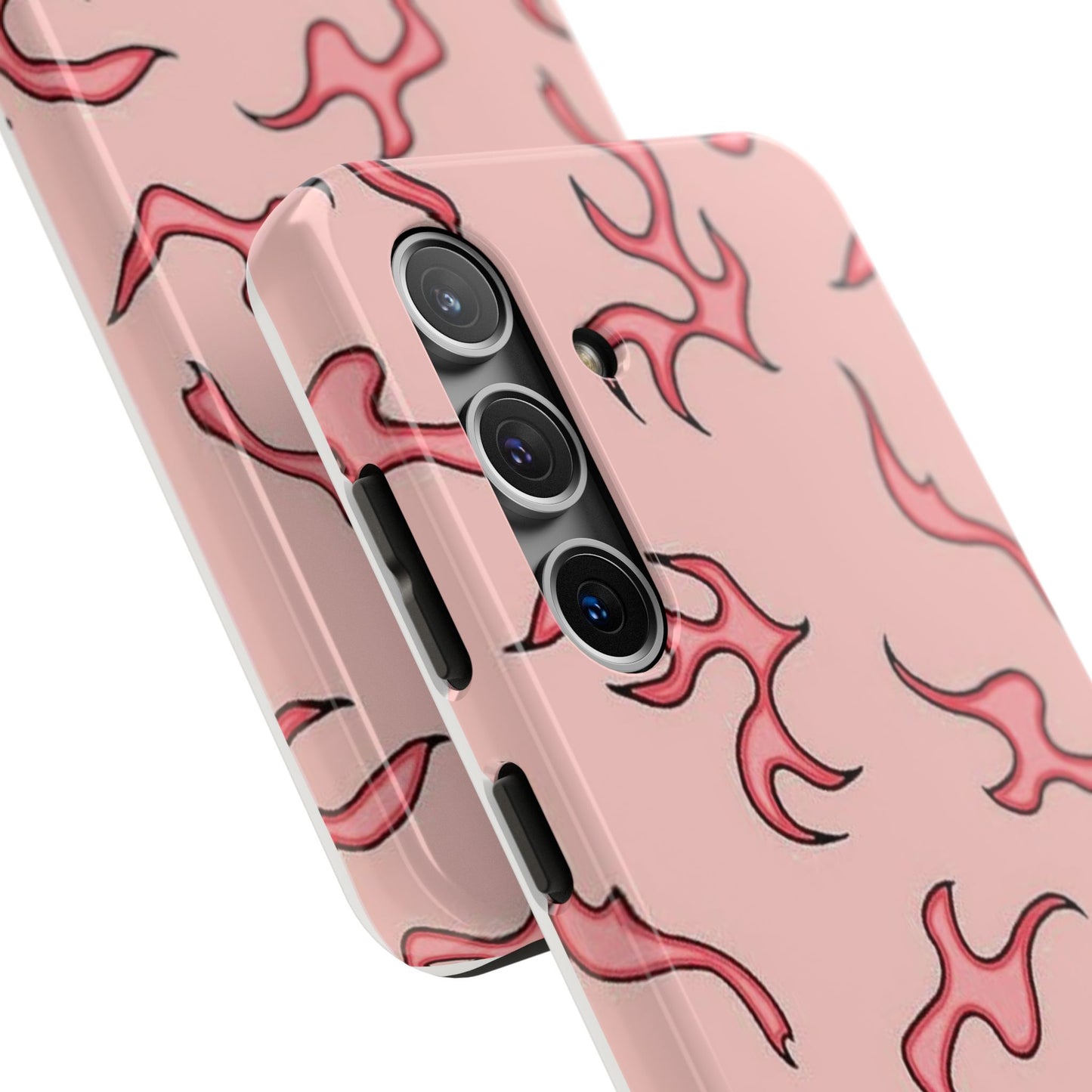 Stylish Flame Tough Phone Case