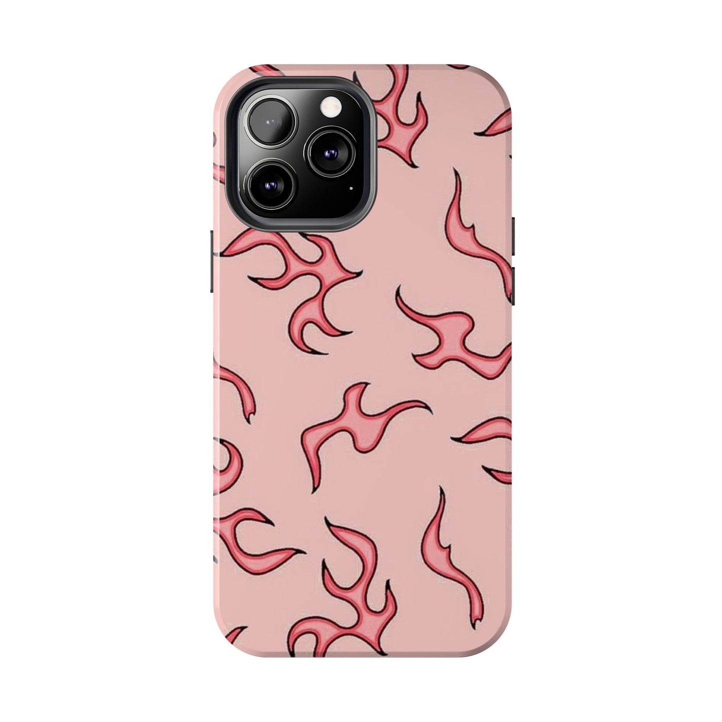 Stylish Flame Tough Phone Case