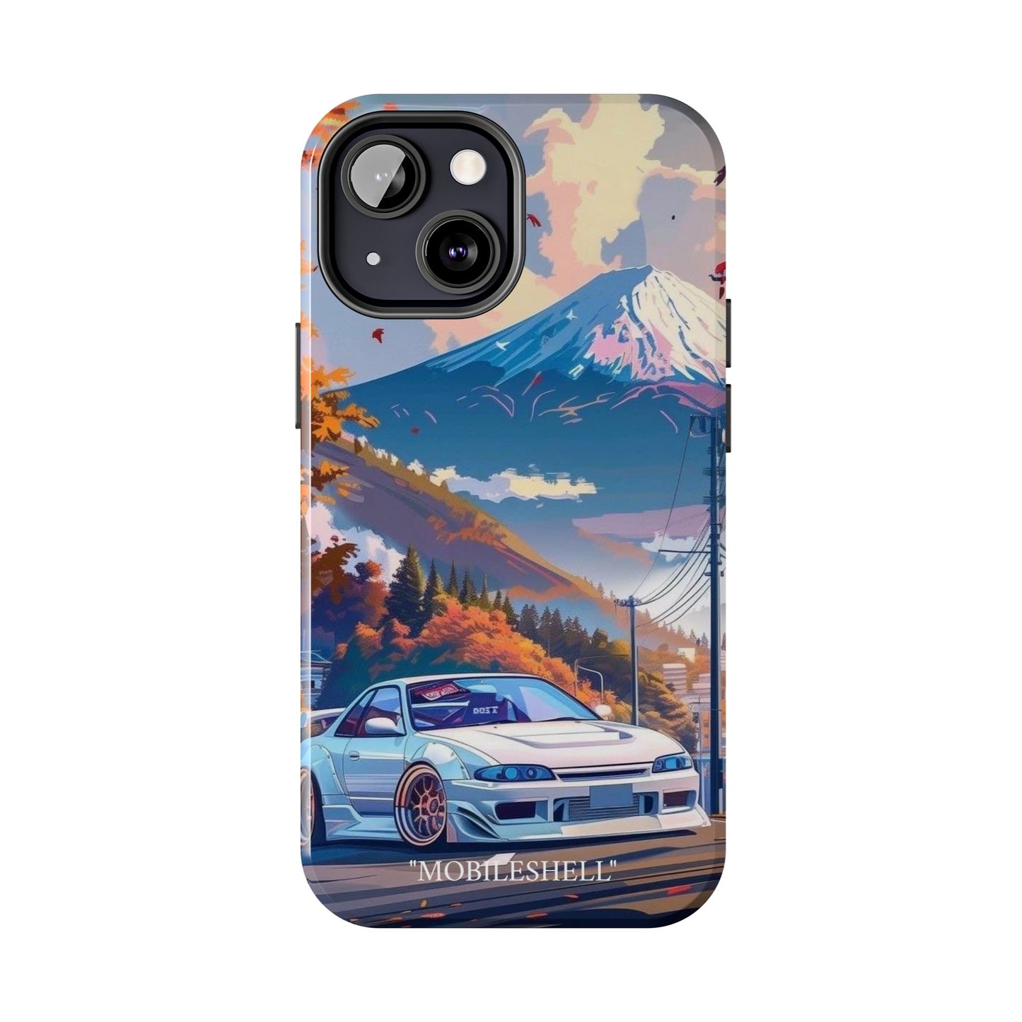 JDM Fuji mountain tough phone case