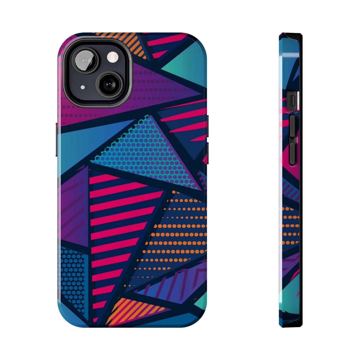 Vibrant Geometric Tough Phone Case