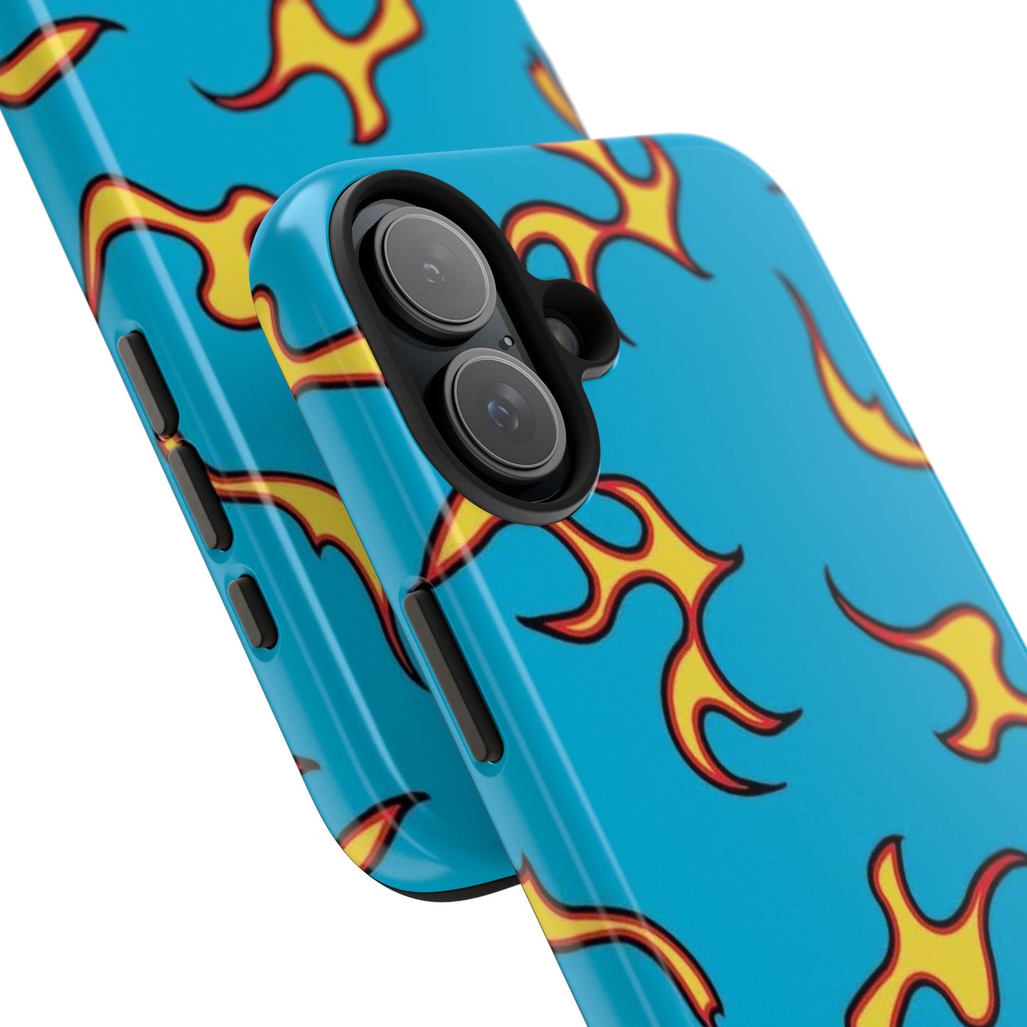 Blue Flame tough phone case