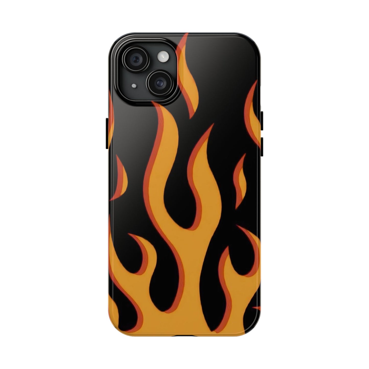 Flame Design Tough Phone Case