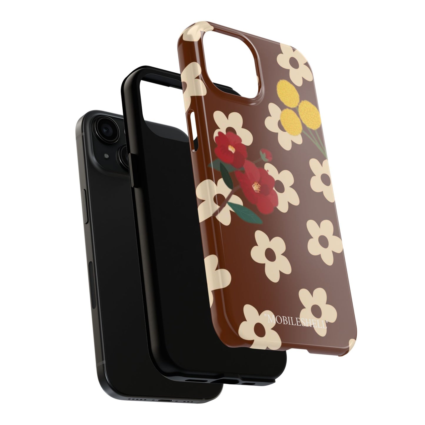 Flower vibe tough phone case