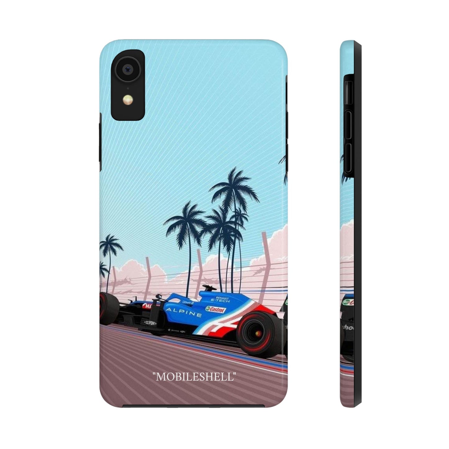 F1 Alpine team car tough phone case