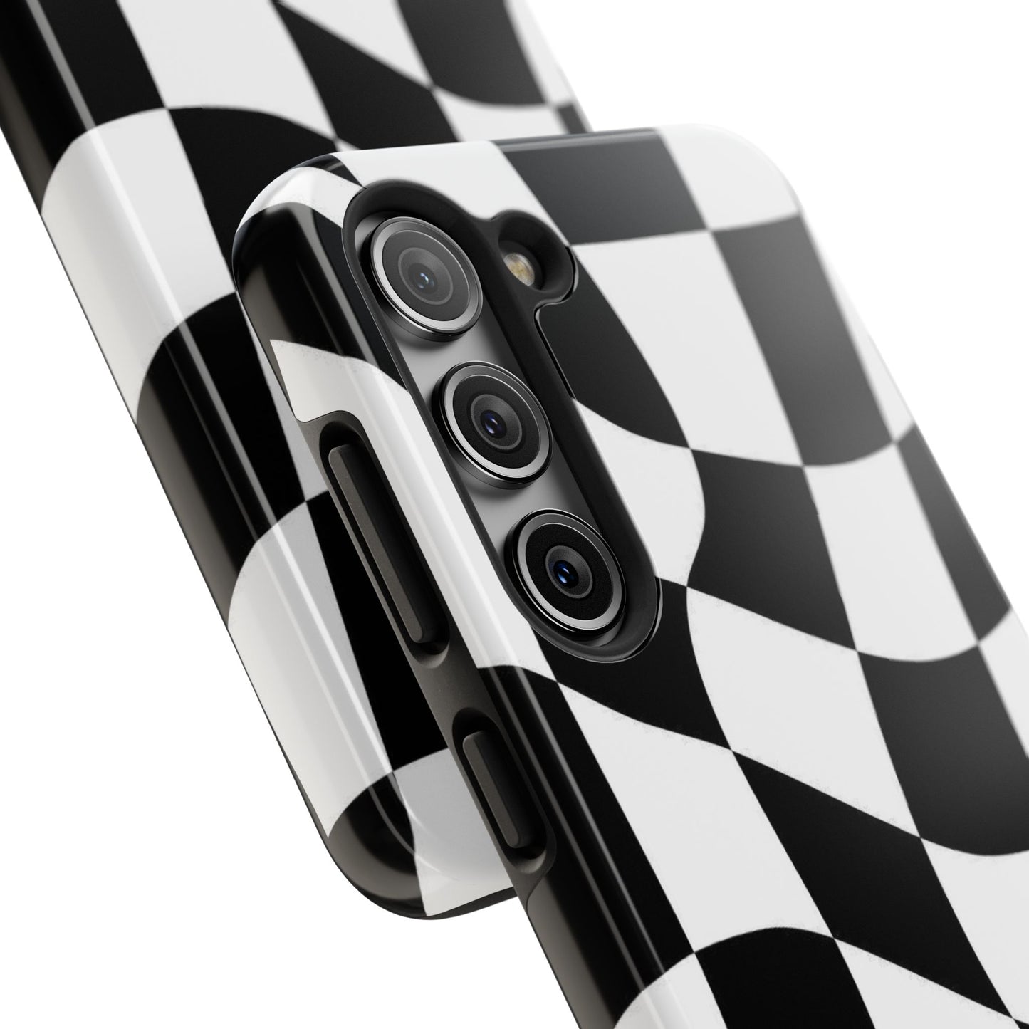 Checkers B&W tough phone case