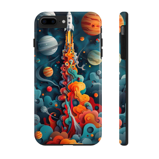 Cosmic Rocket Phone Case