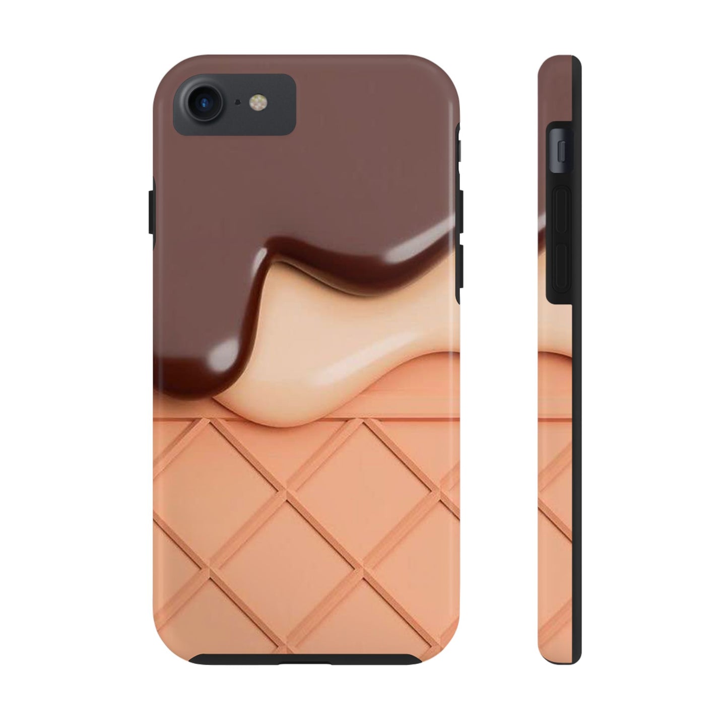 Ice cream drip Tough Phone Cases