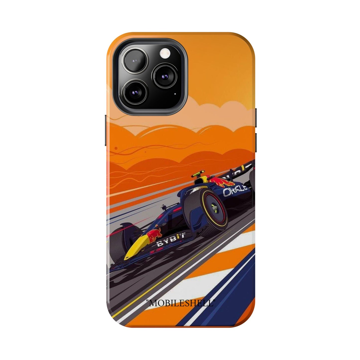 F1 Redbull cartoon tough phone case