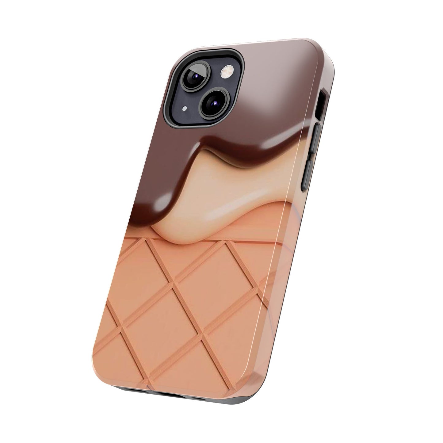 Ice cream drip Tough Phone Cases