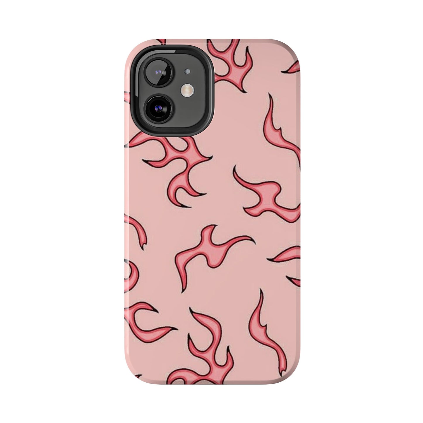 Stylish Flame Tough Phone Case