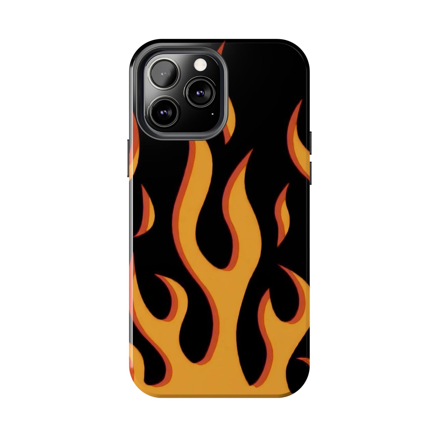 Flame Design Tough Phone Case