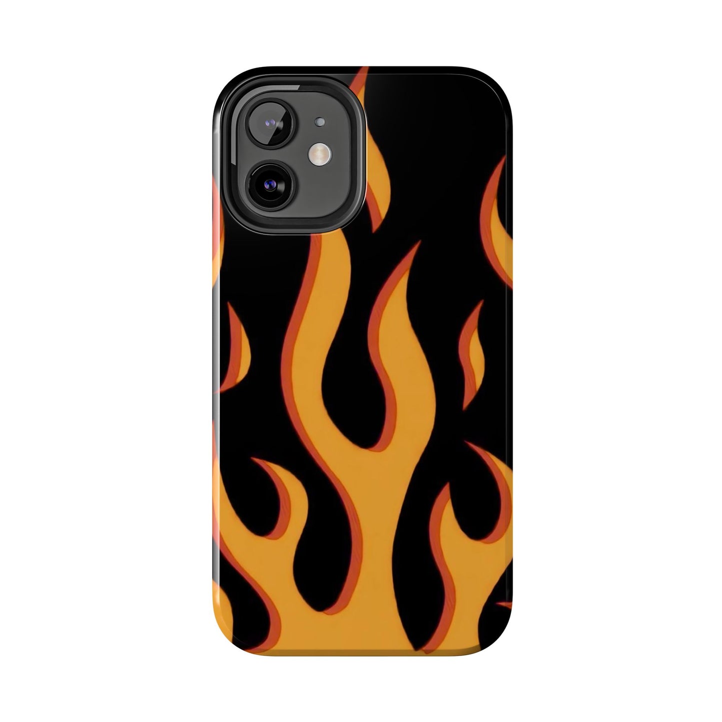 Flame Design Tough Phone Case