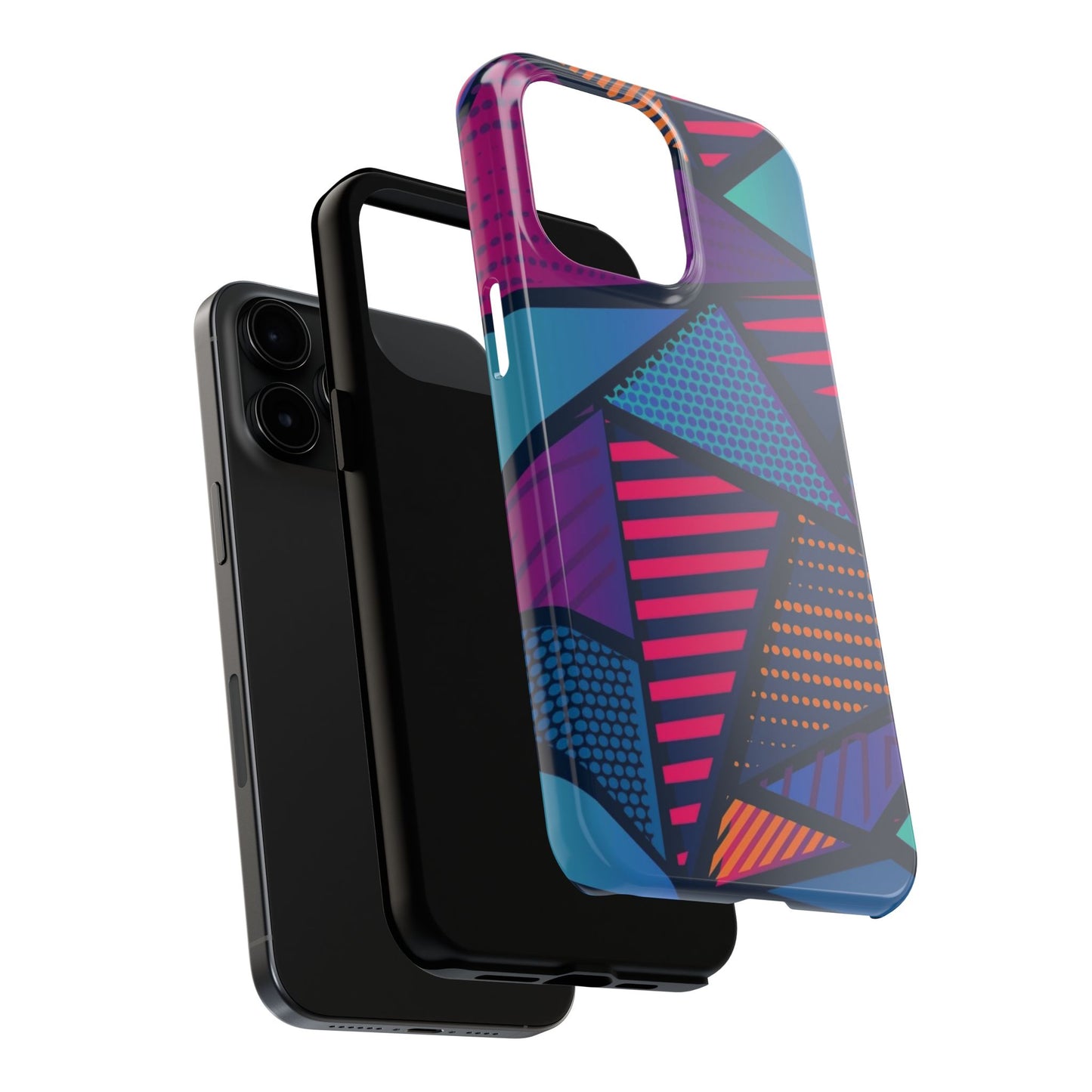 Vibrant Geometric Tough Phone Case