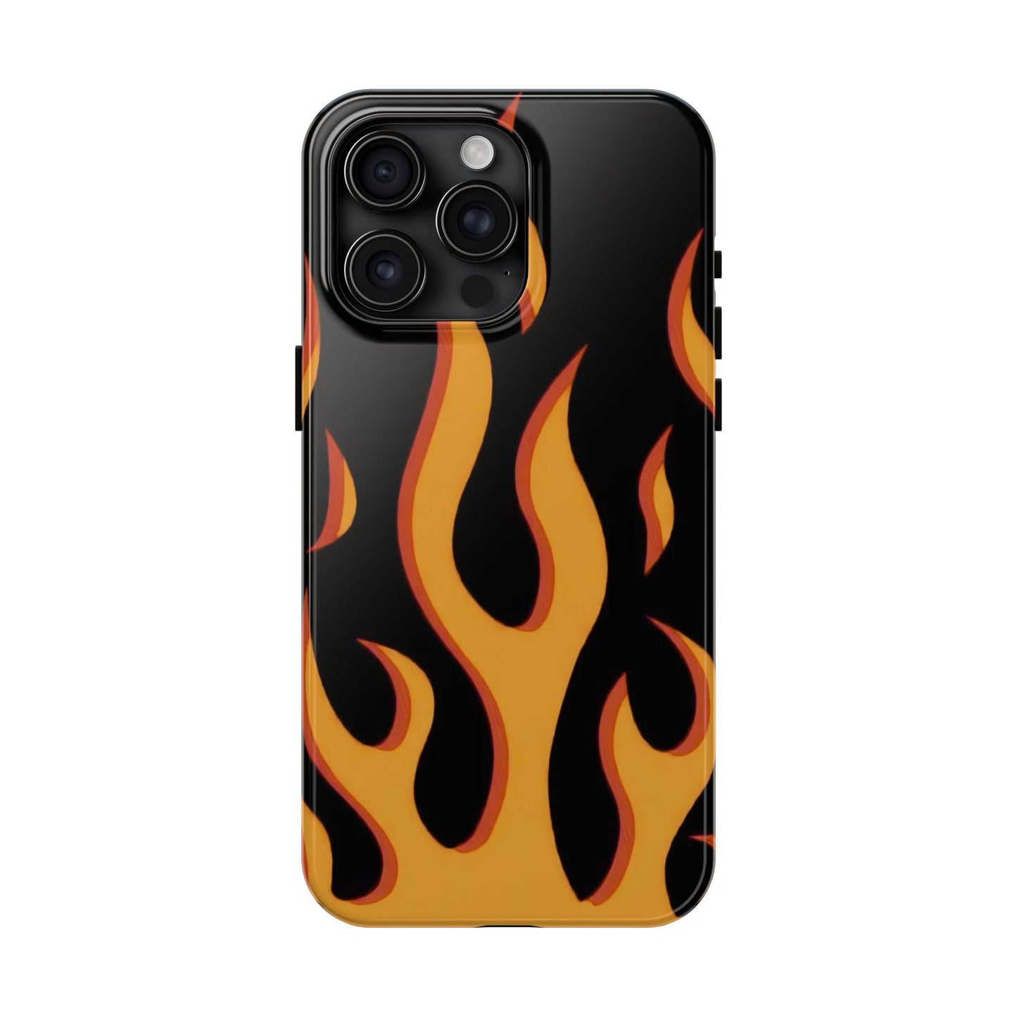 Flame Design Tough Phone Case