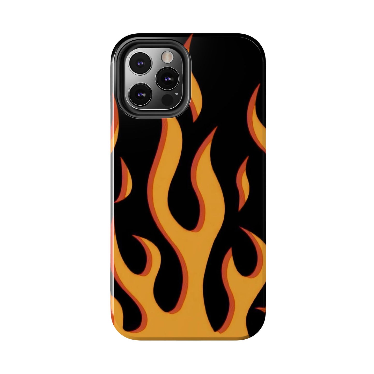 Flame Design Tough Phone Case