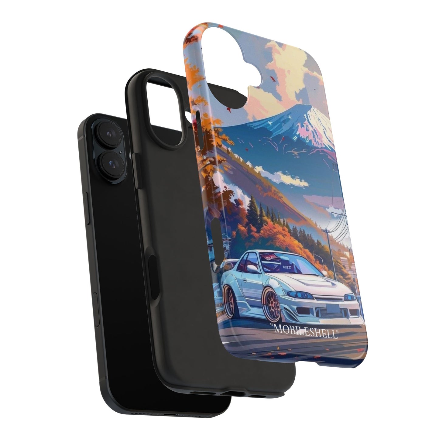 JDM Fuji mountain tough phone case