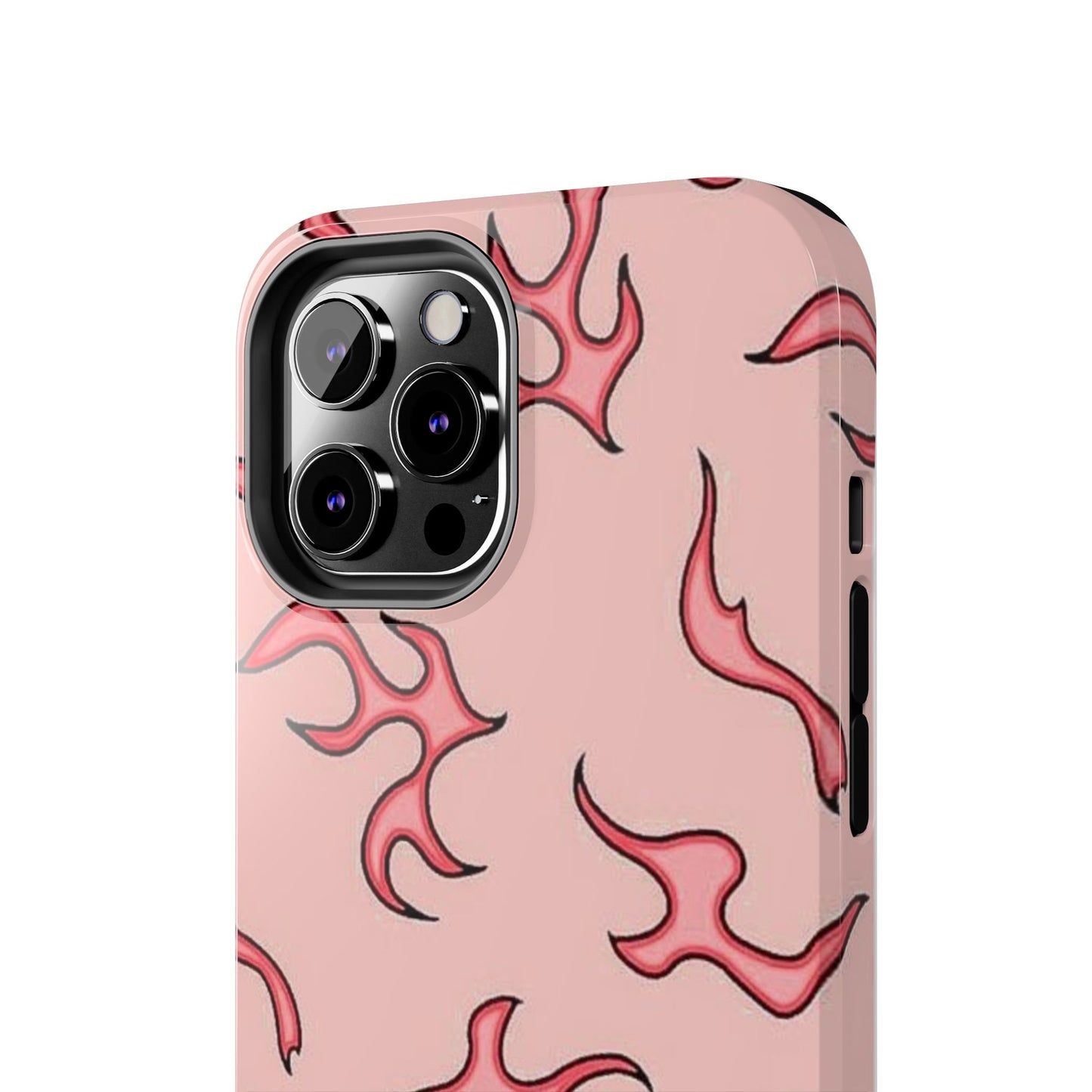 Stylish Flame Tough Phone Case