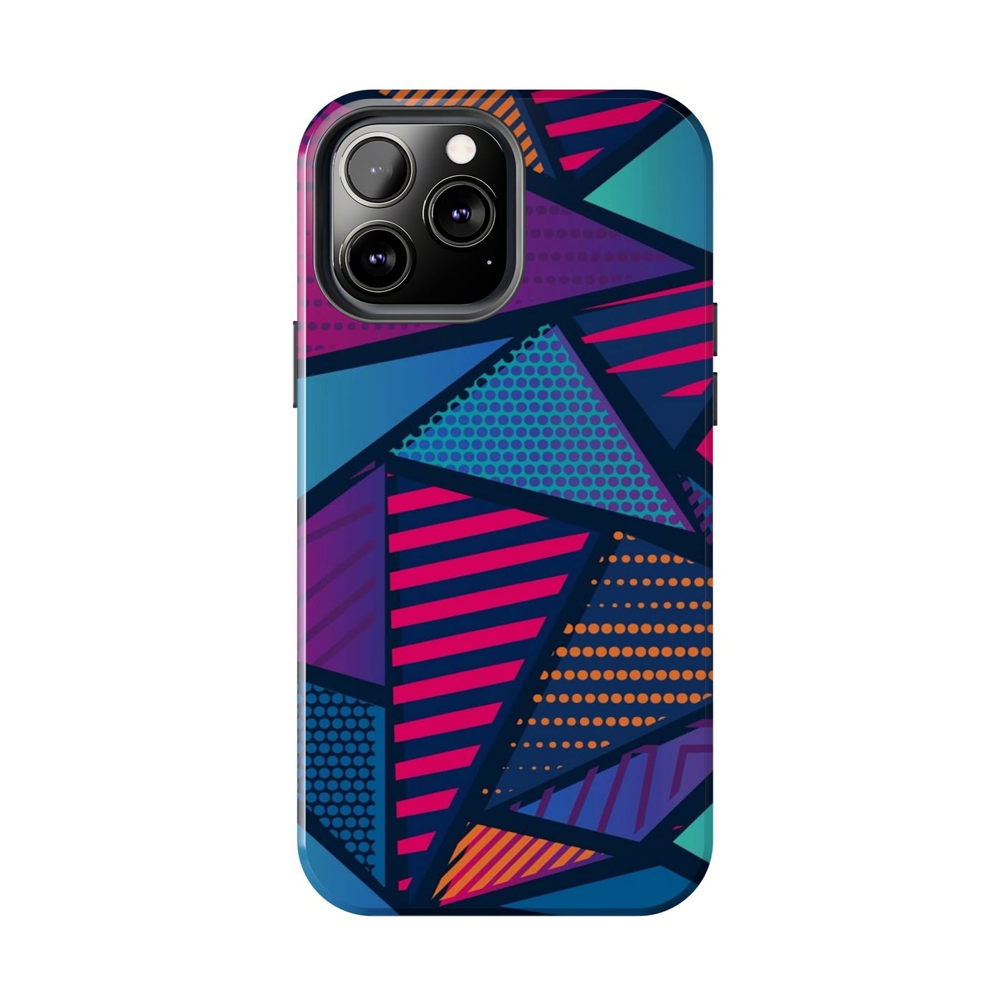 Vibrant Geometric Tough Phone Case