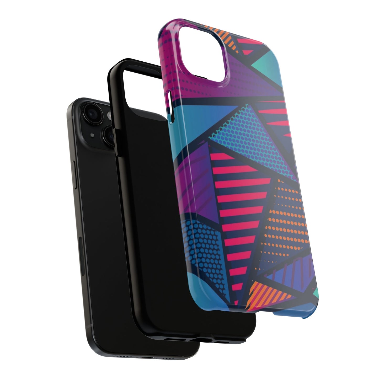 Vibrant Geometric Tough Phone Case