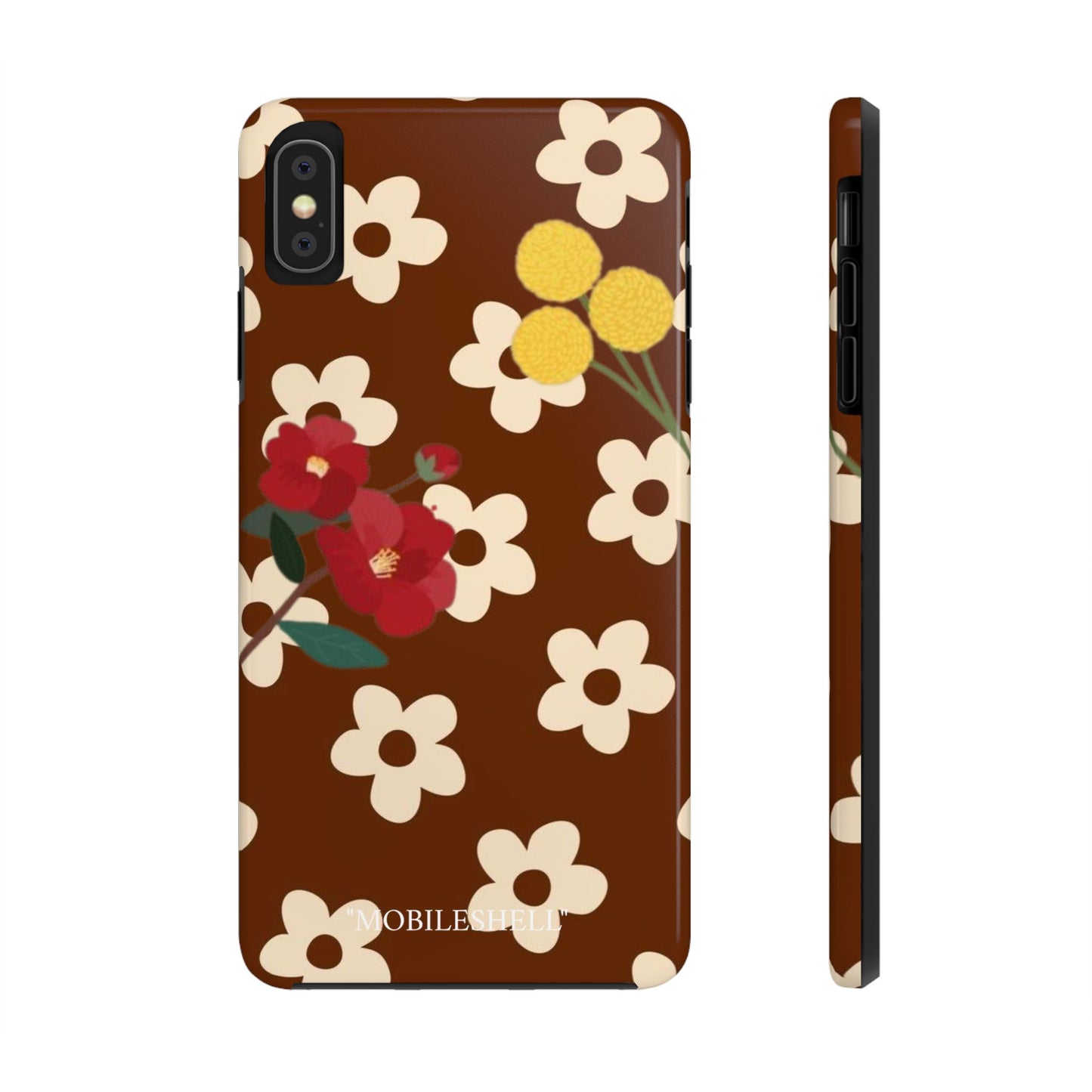 Flower vibe tough phone case