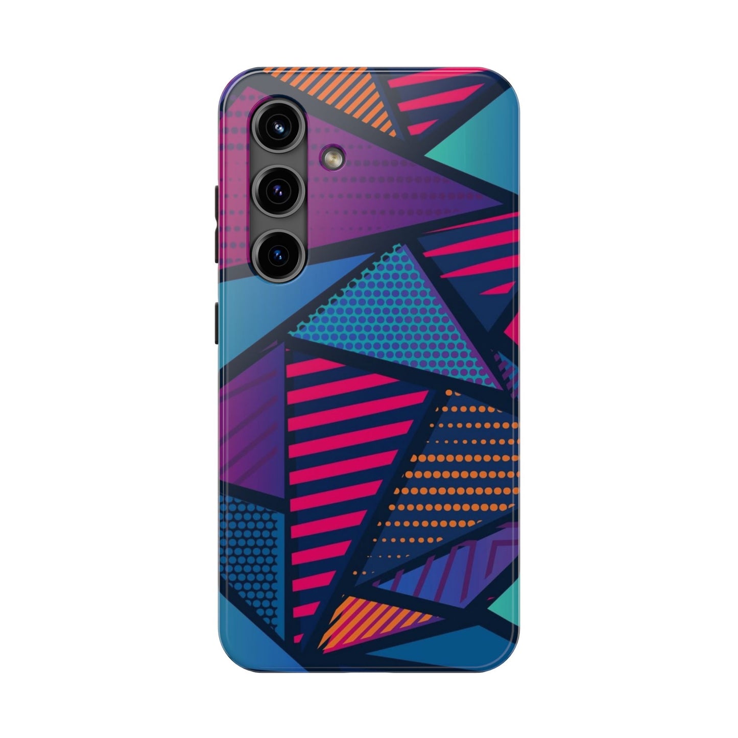 Vibrant Geometric Tough Phone Case