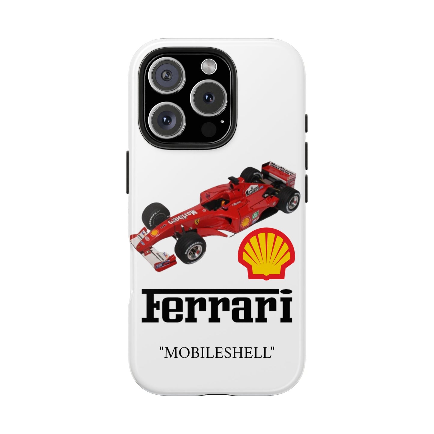 F1 team Shell tough phone case