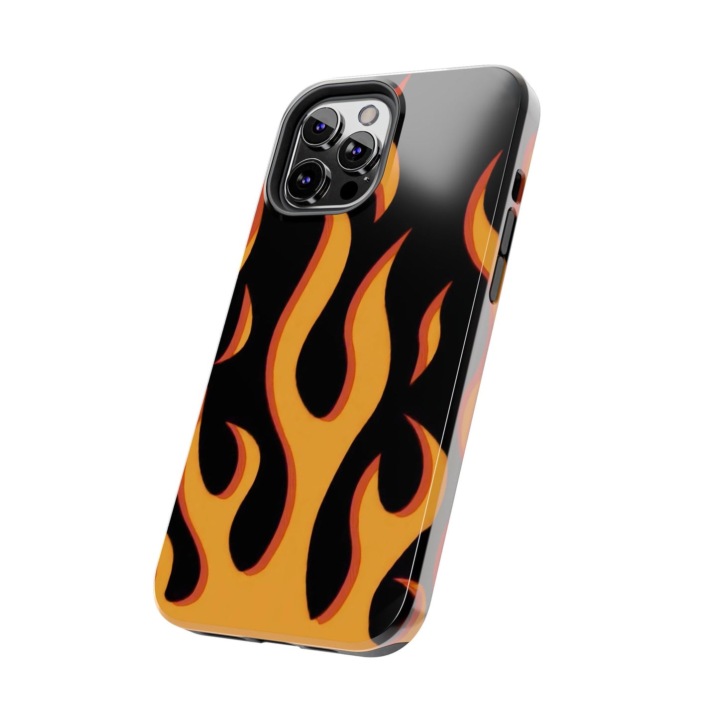 Flame Design Tough Phone Case