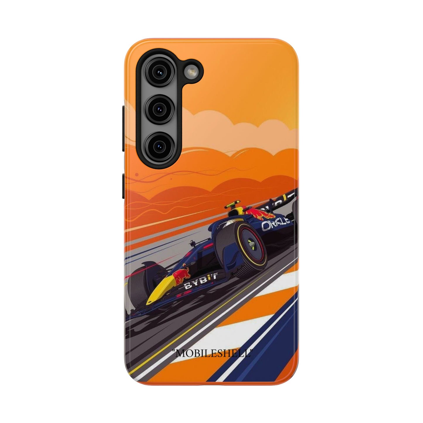 F1 Redbull cartoon tough phone case