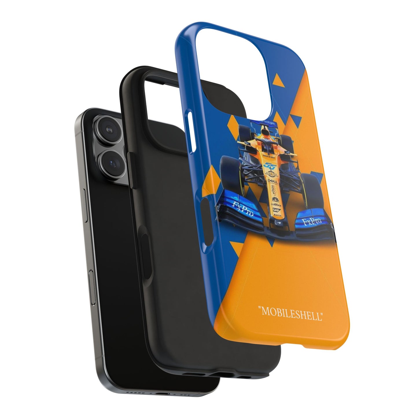 F1 team cartoon tough phone case