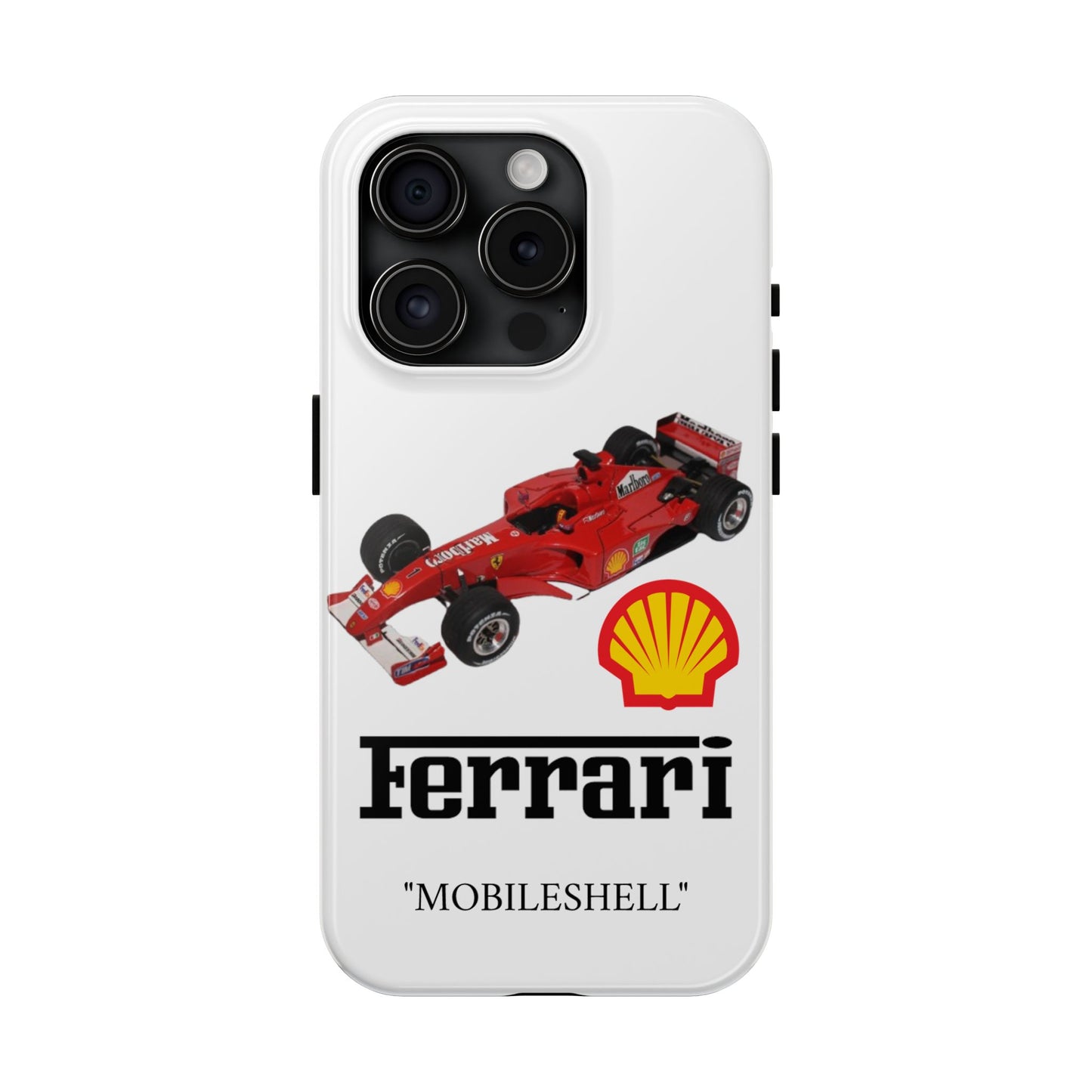 F1 team Shell tough phone case