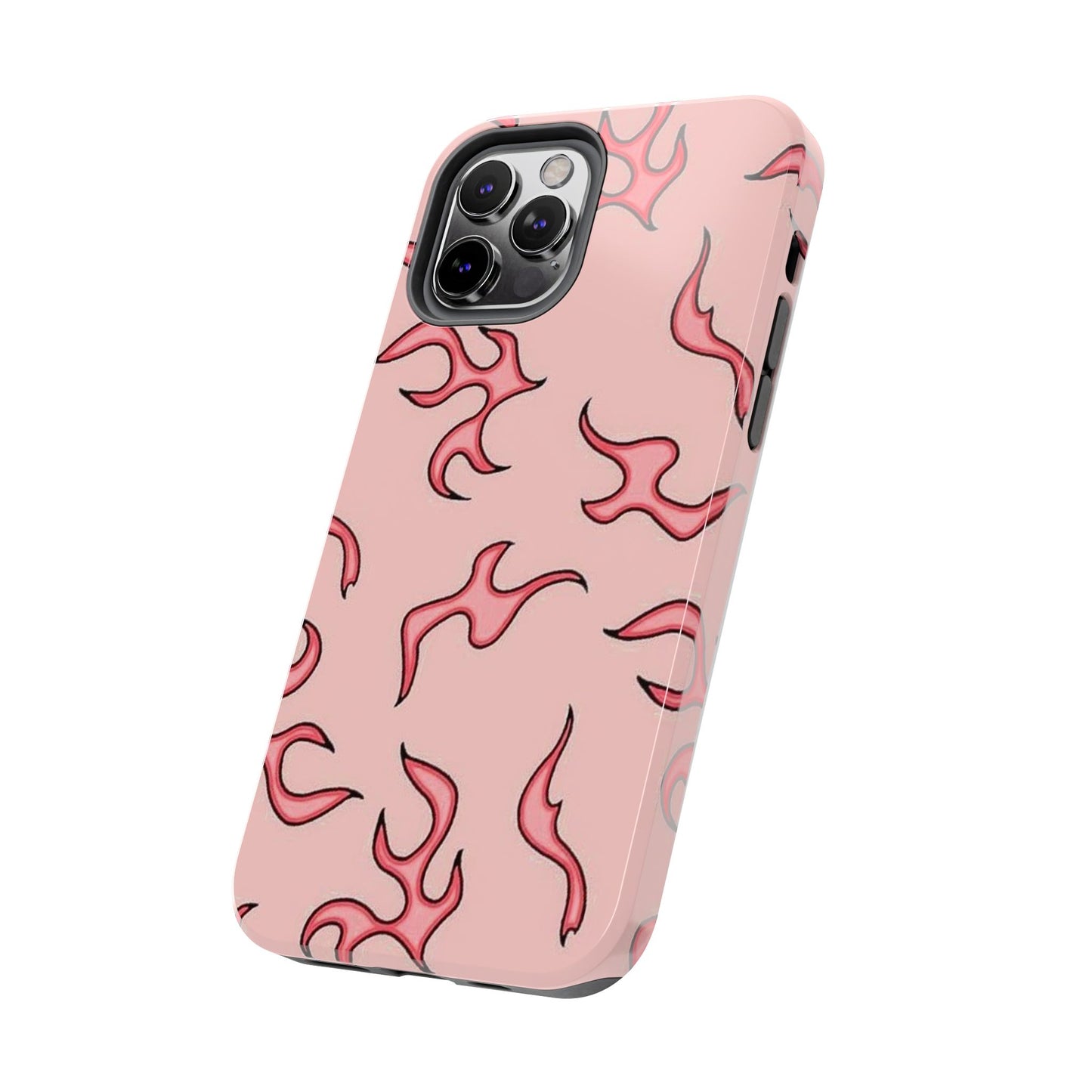 Stylish Flame Tough Phone Case