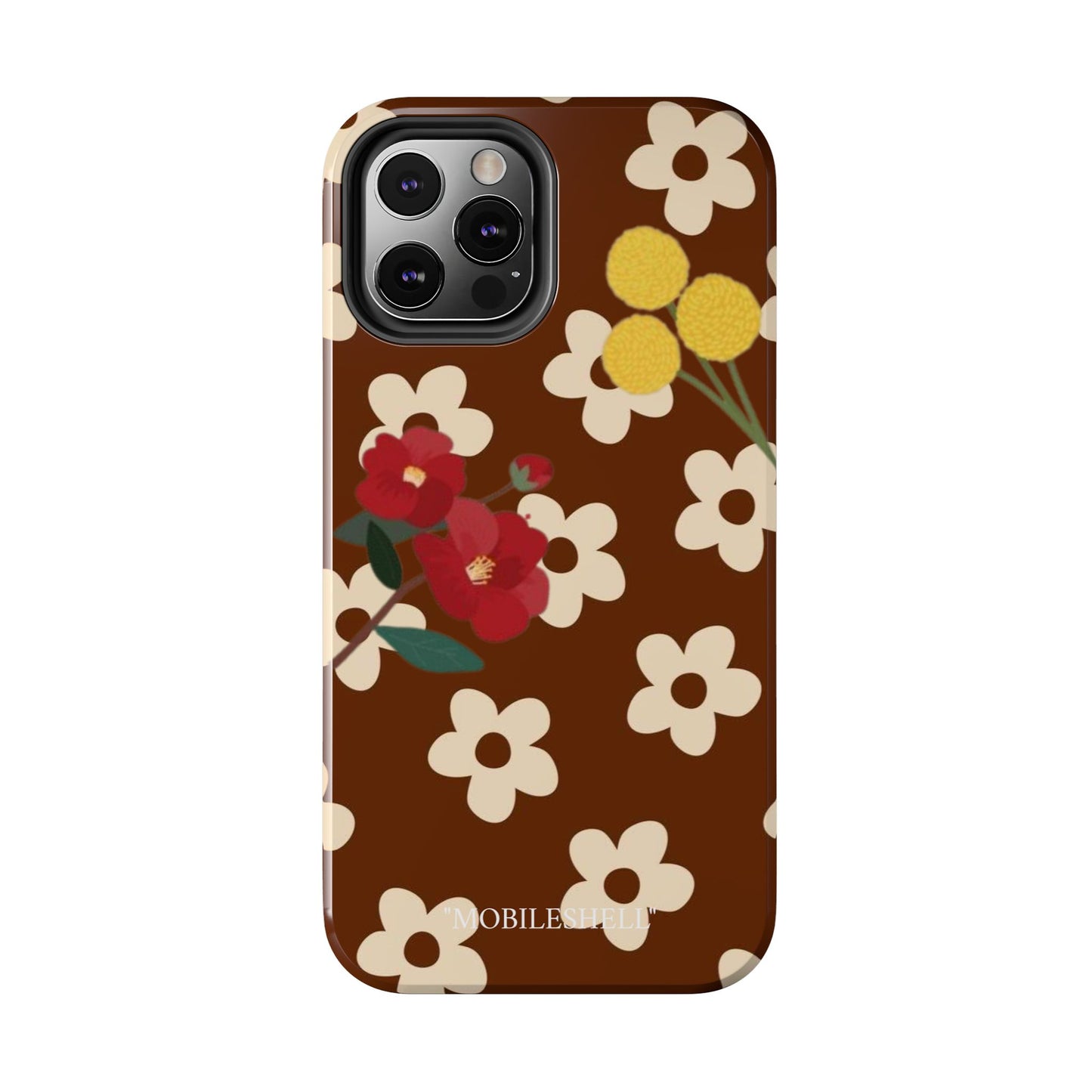 Flower vibe tough phone case