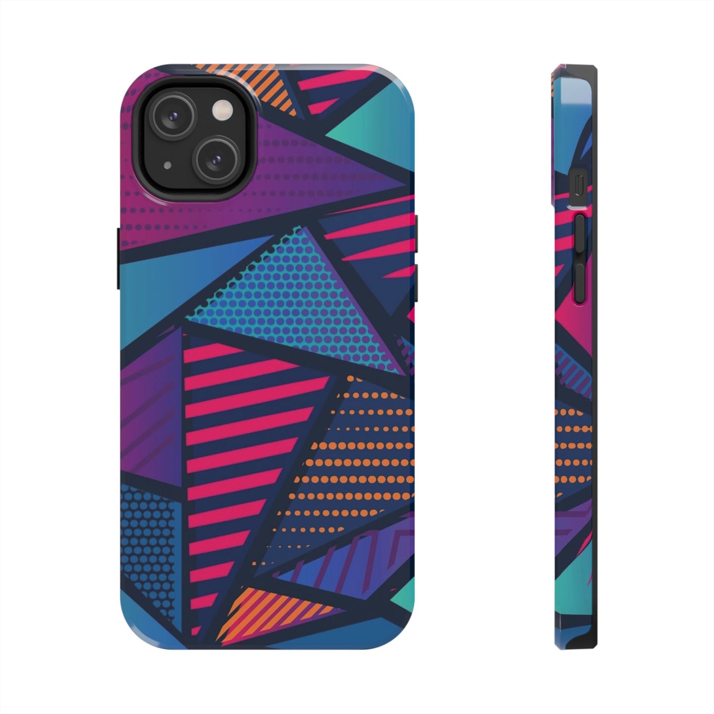 Vibrant Geometric Tough Phone Case