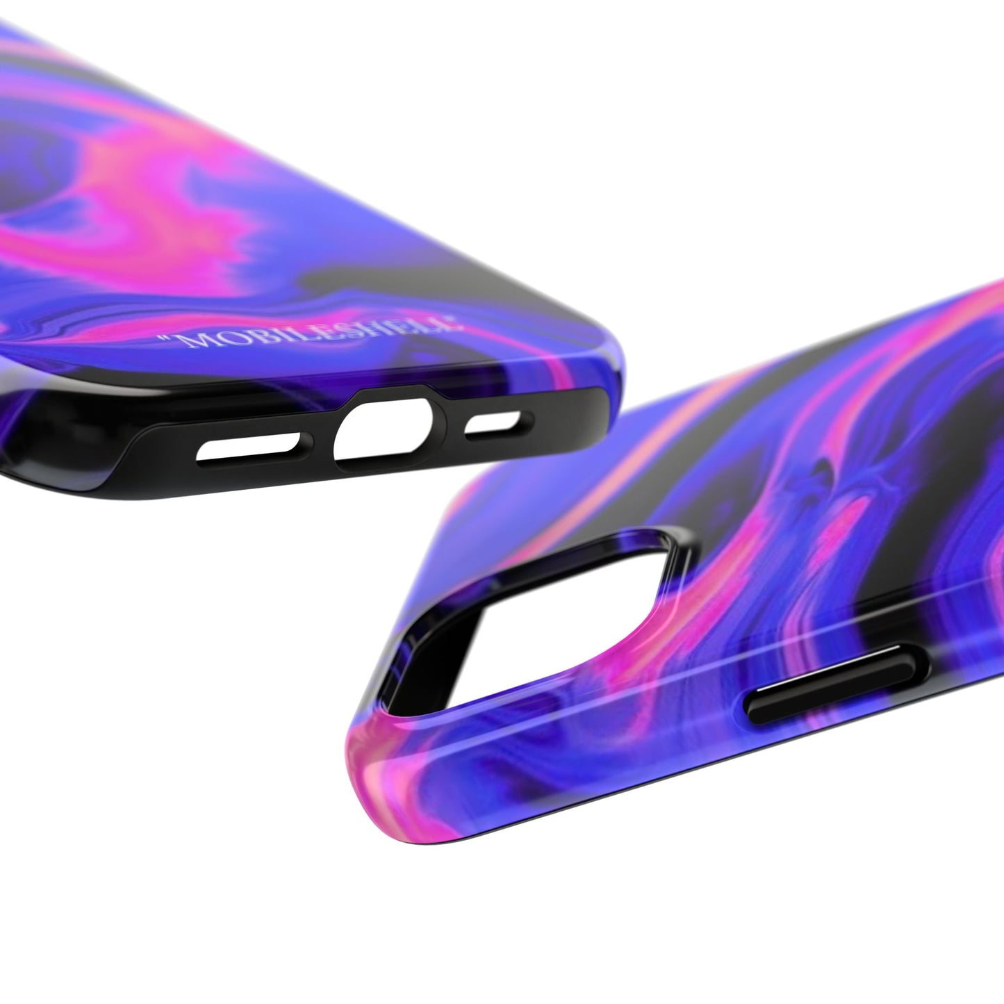 Purple pink dizzy tough case