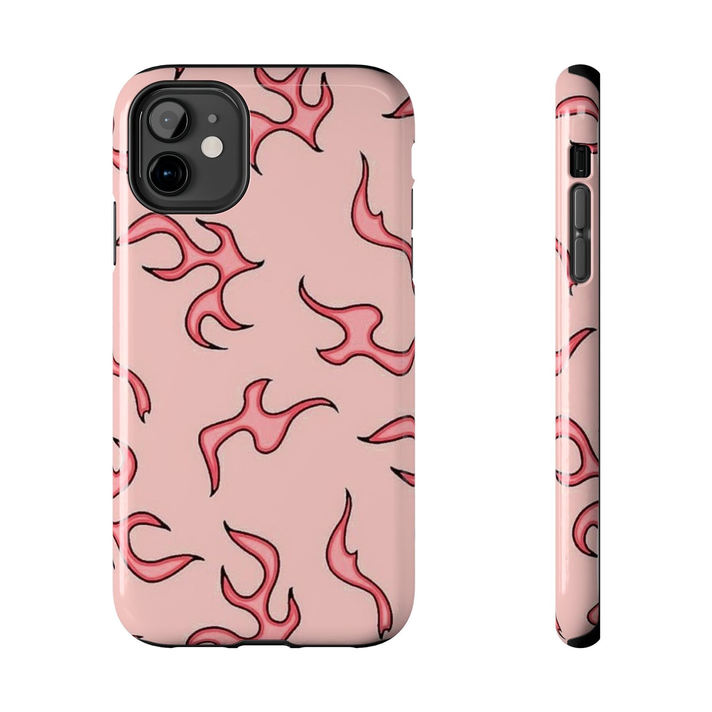 Stylish Flame Tough Phone Case