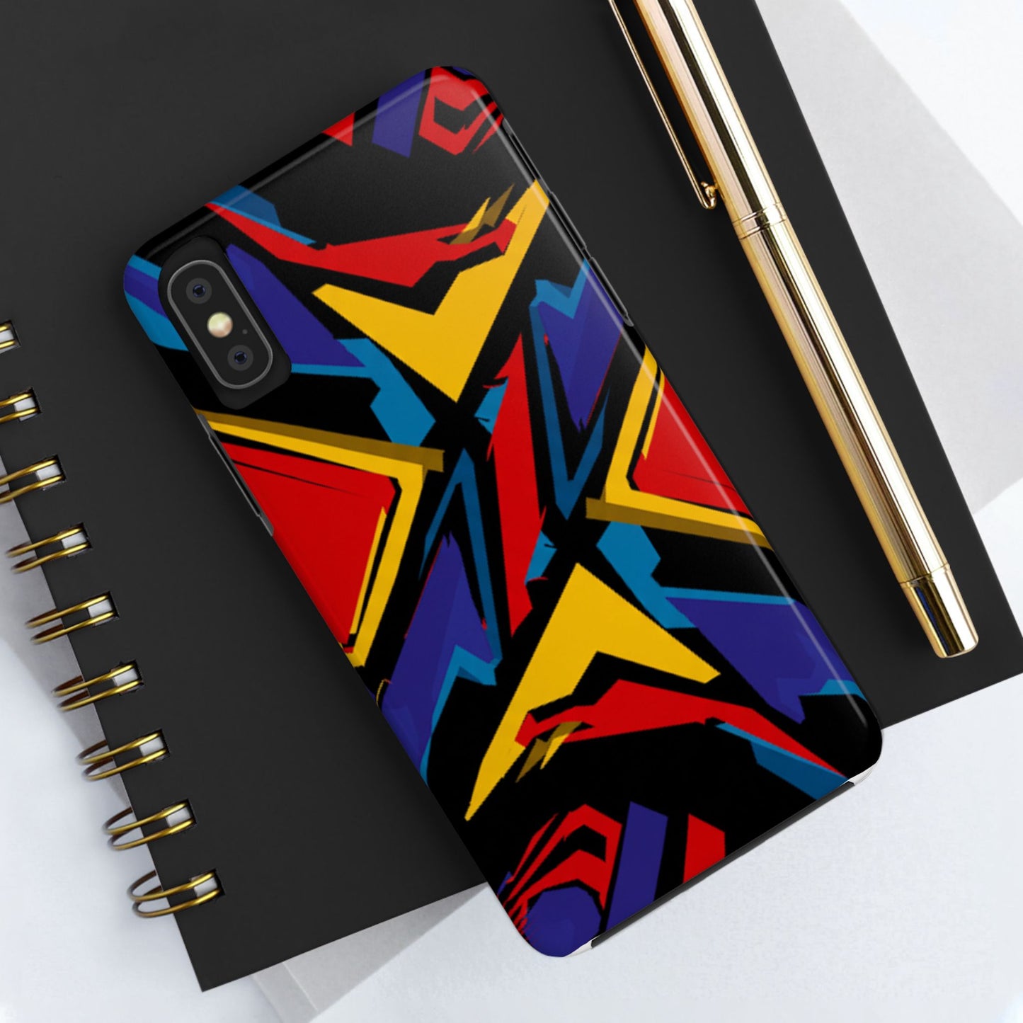 Bold Geometric Tough Phone Case