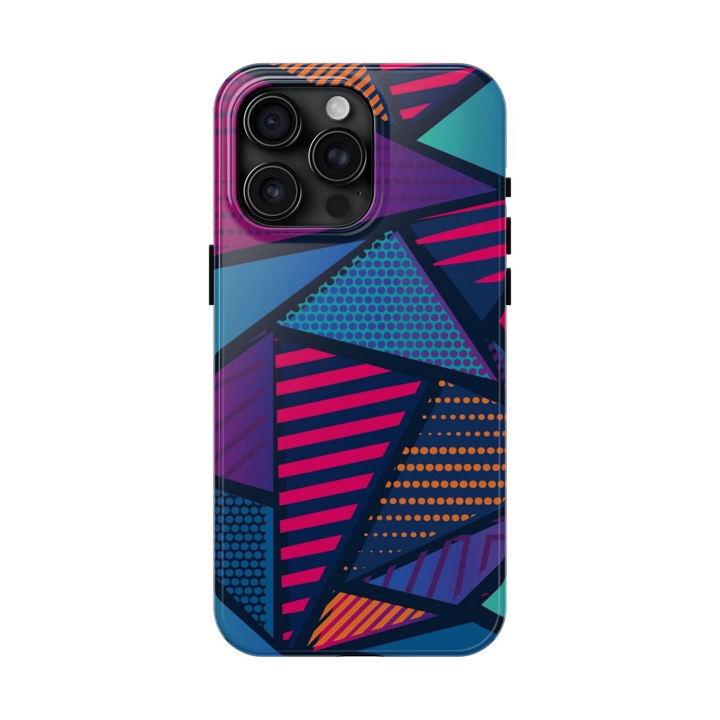 Vibrant Geometric Tough Phone Case