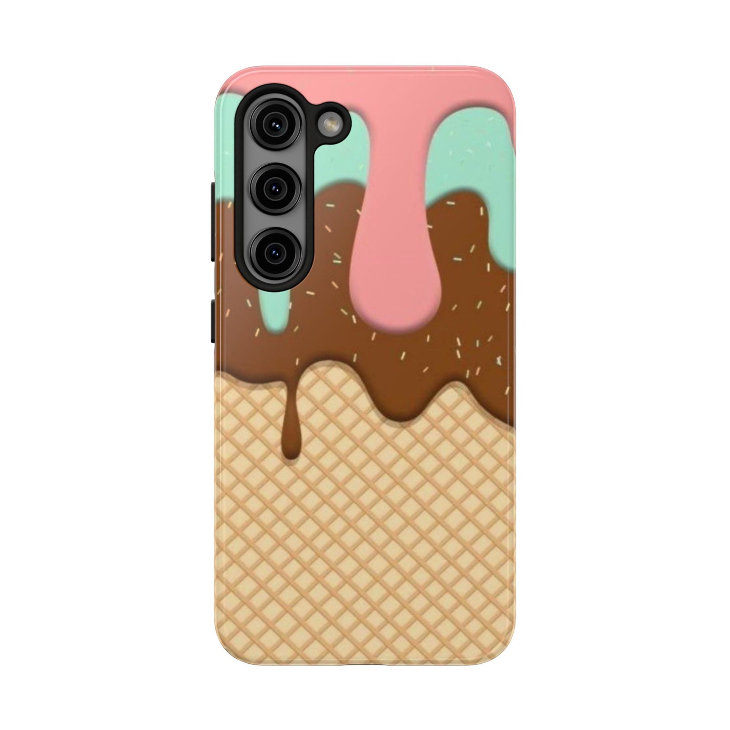 Ice Cream Drip Tough Phone Case