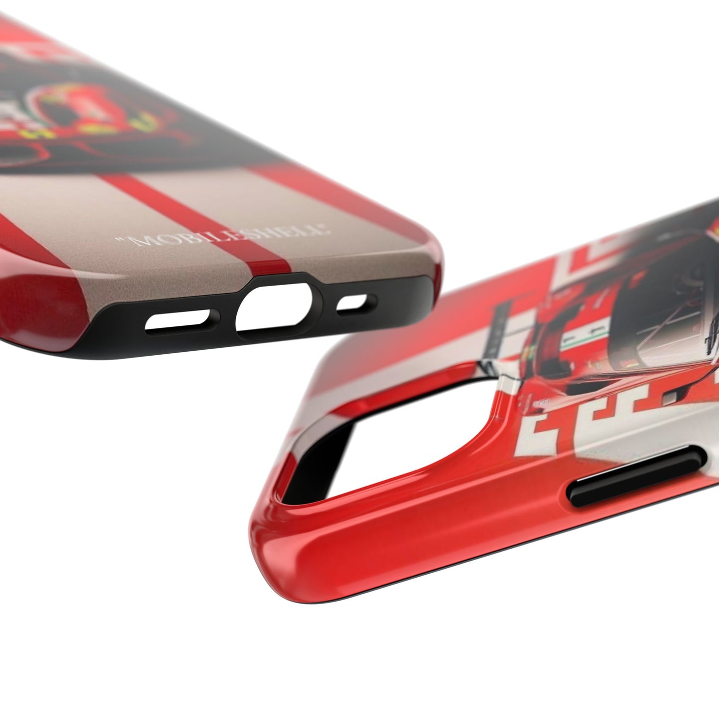 Red Ferrari tough phone case