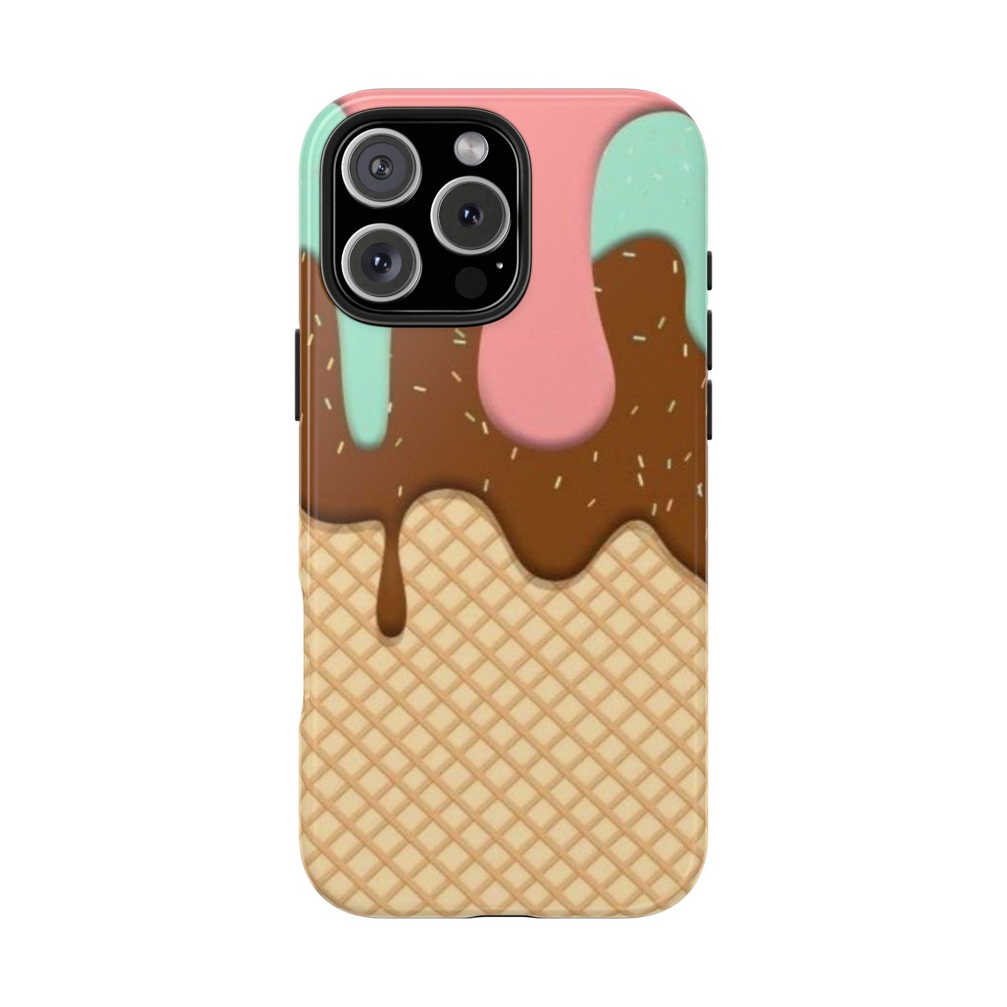 Ice Cream Drip Tough Phone Case