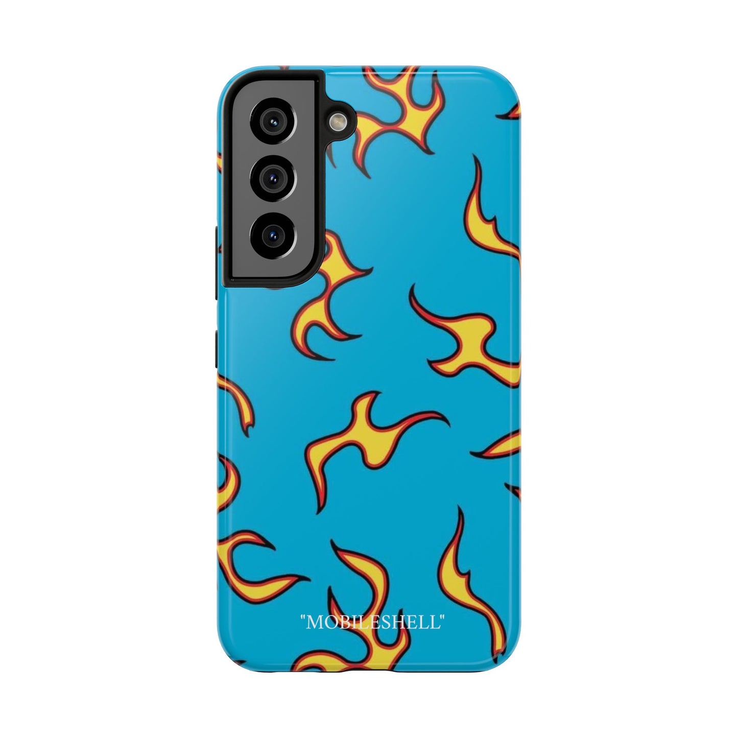 Blue Flame tough phone case