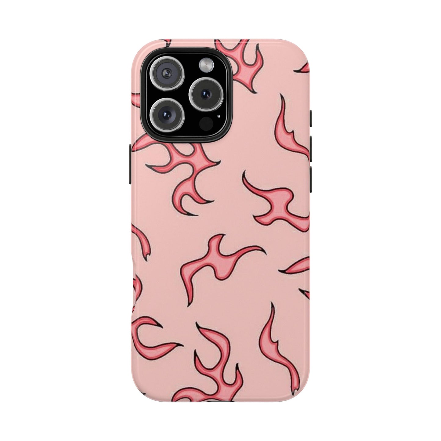 Stylish Flame Tough Phone Case