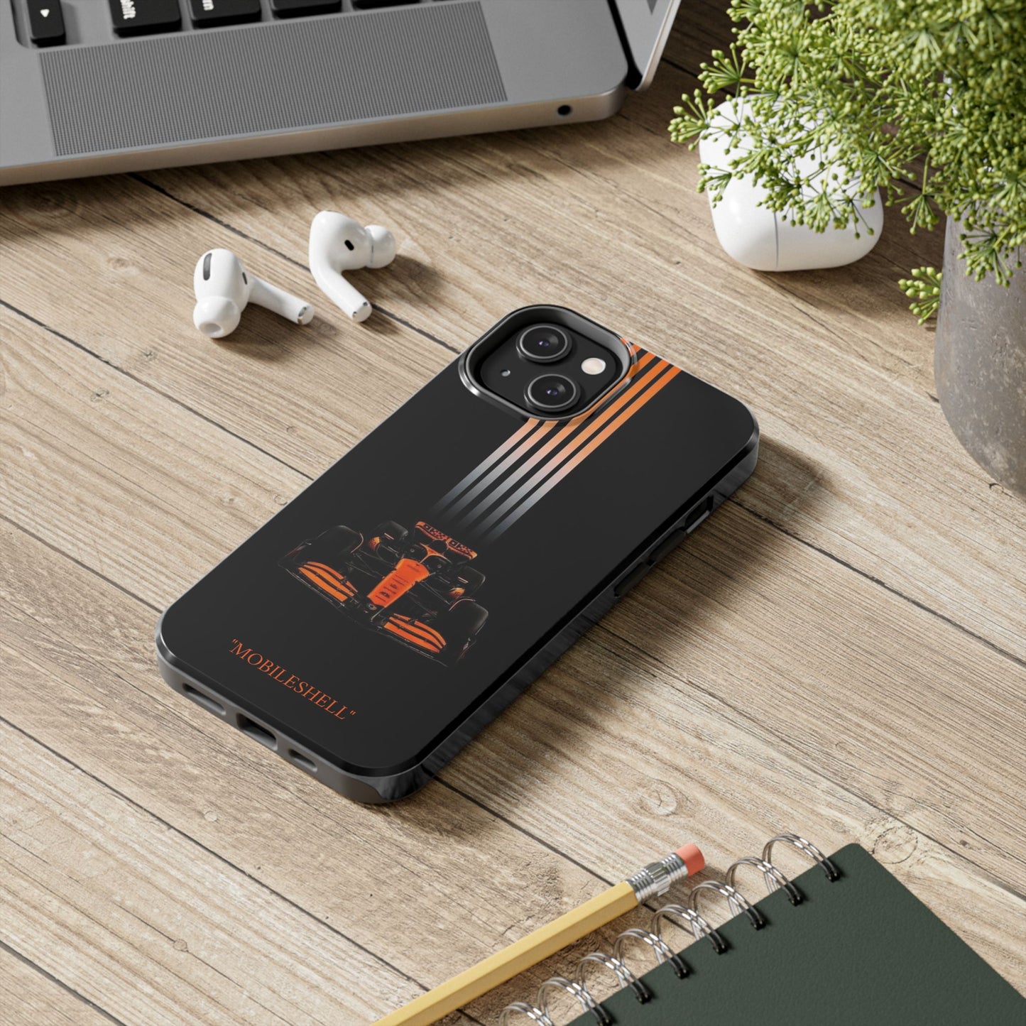 F1 meclaren orange tough phone case